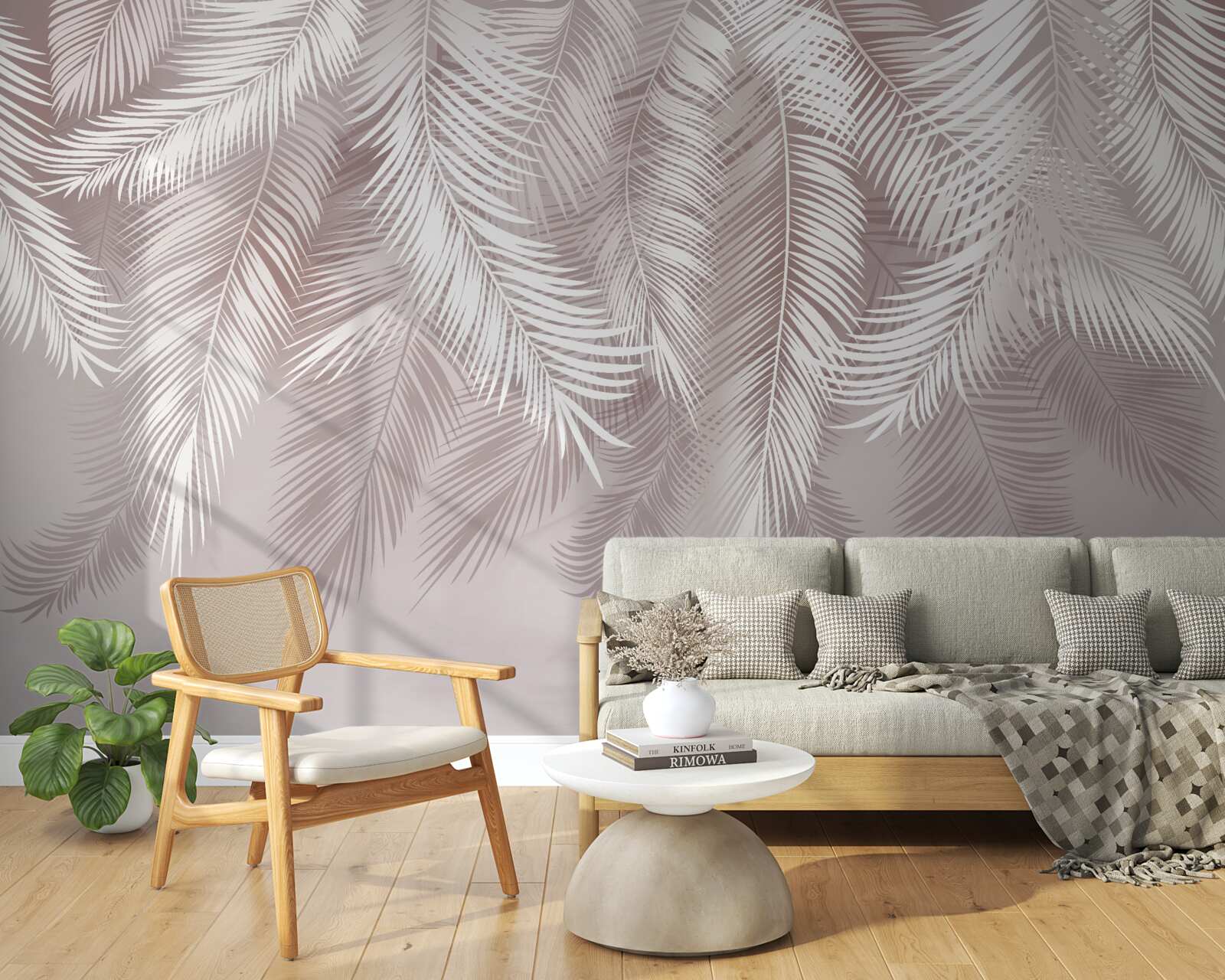 Fototapeta nádherné palmové listy