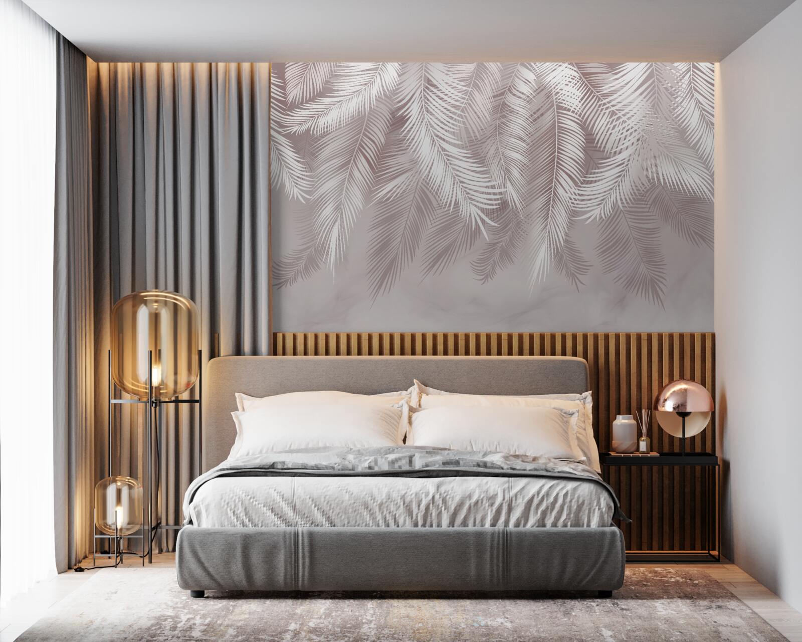 Fototapeta nádherné palmové listy