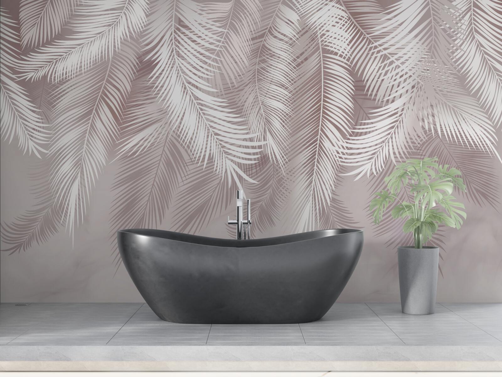 Fototapeta nádherné palmové listy