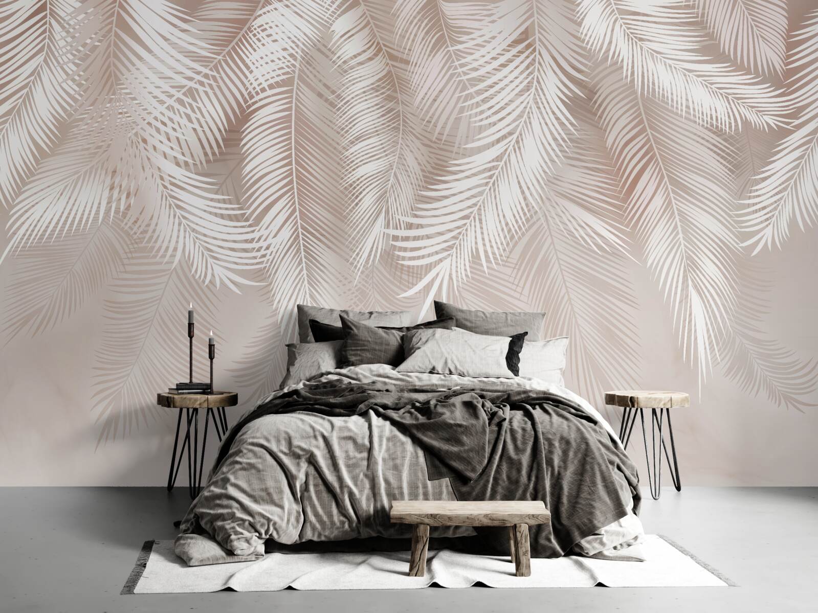 Fototapeta perie v ružovo-svetlých odtieňoch