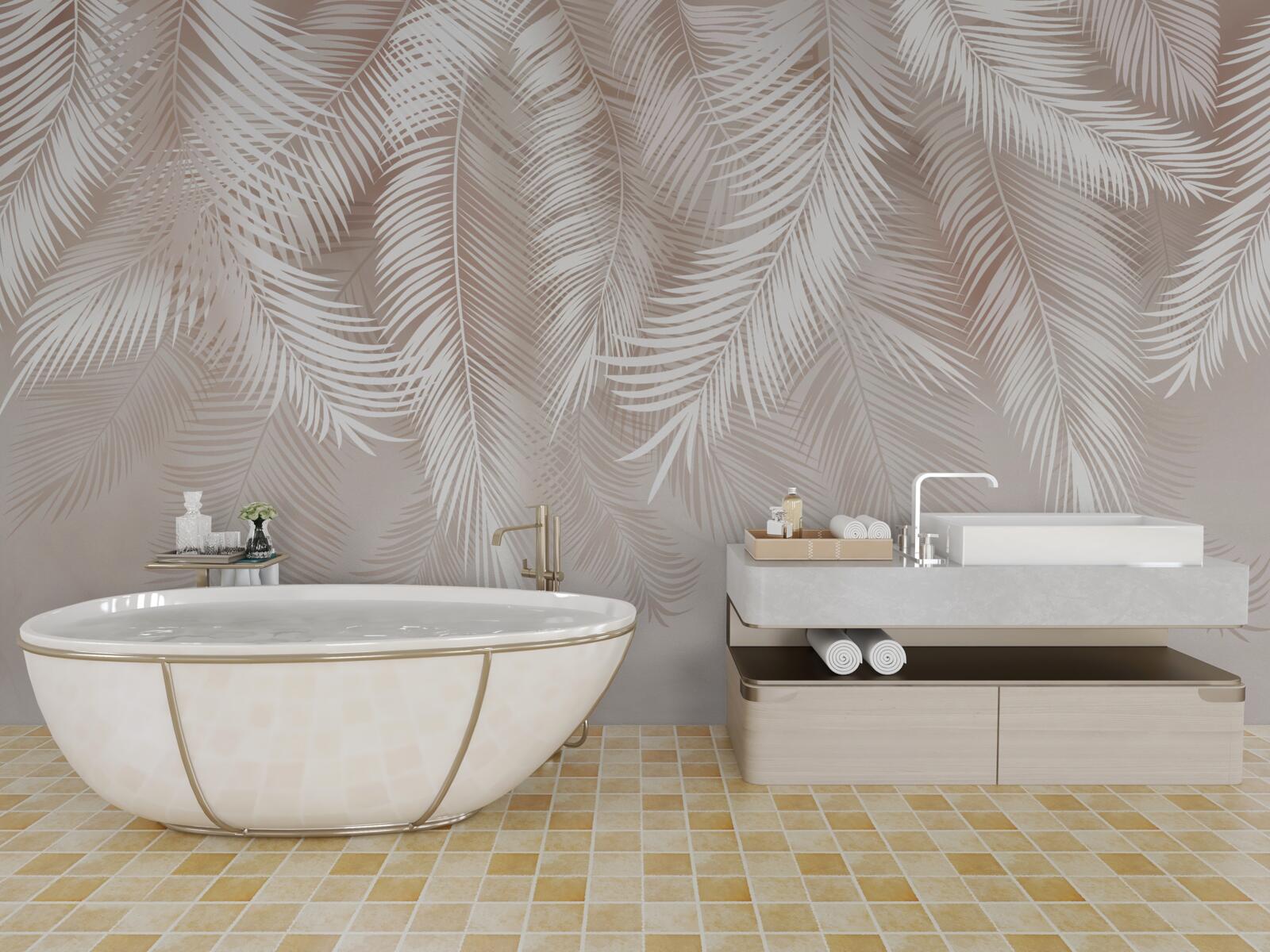 Fototapeta perie v ružovo-svetlých odtieňoch