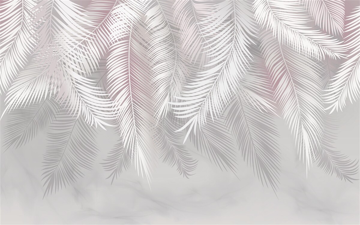 Fototapeta svetlé listy na matnom pozadí