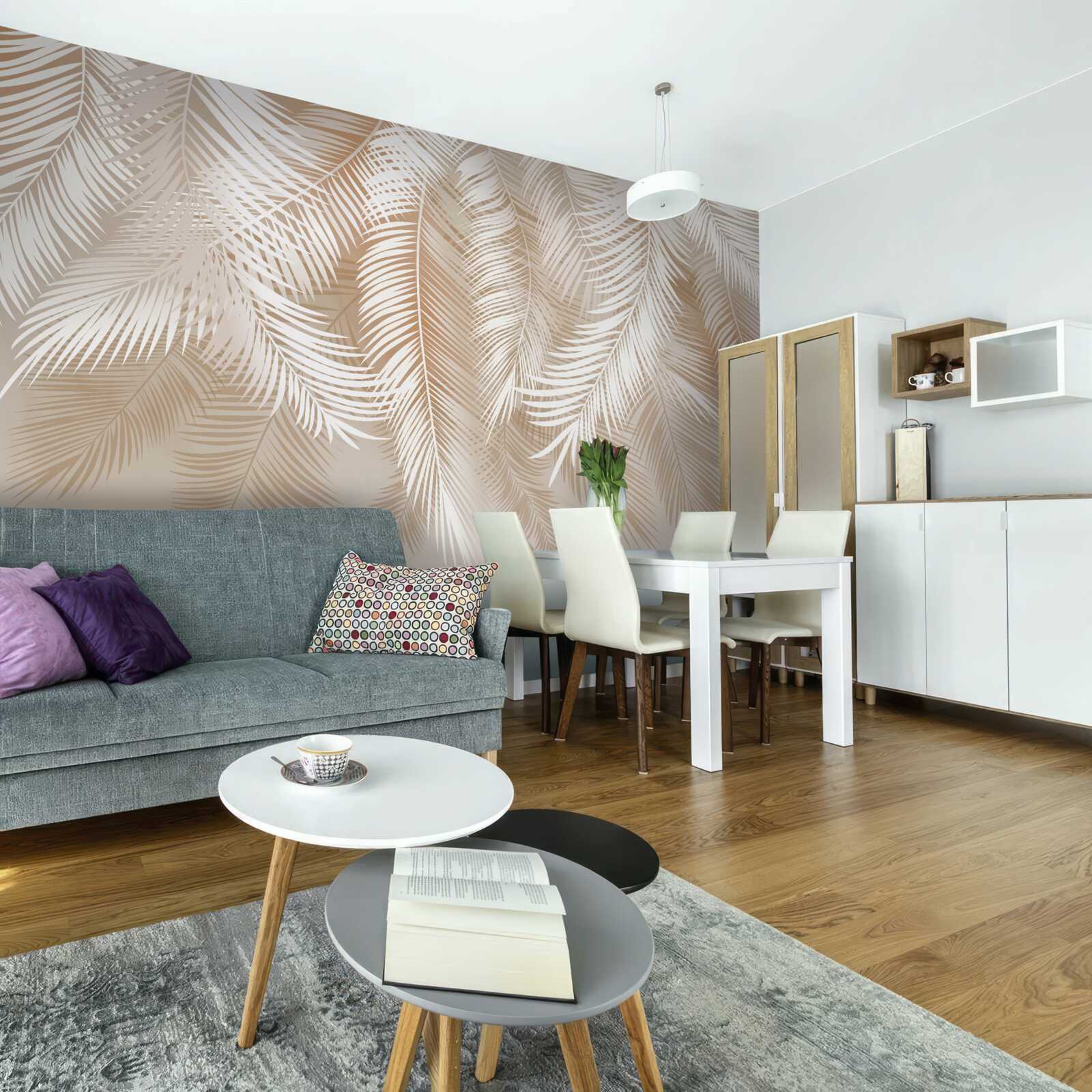 Fototapeta palmové listy trópov