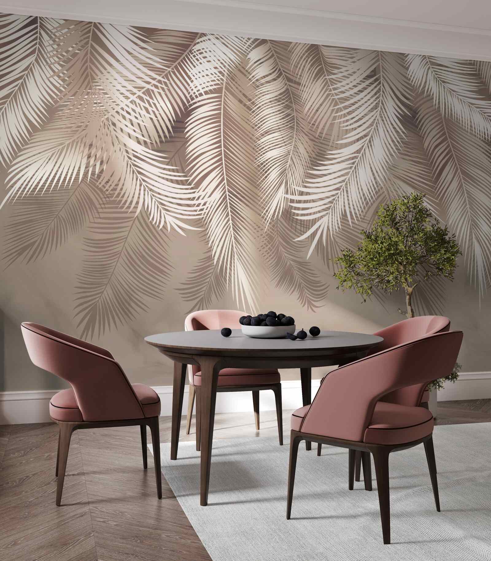 Fototapeta veľké palmové listy