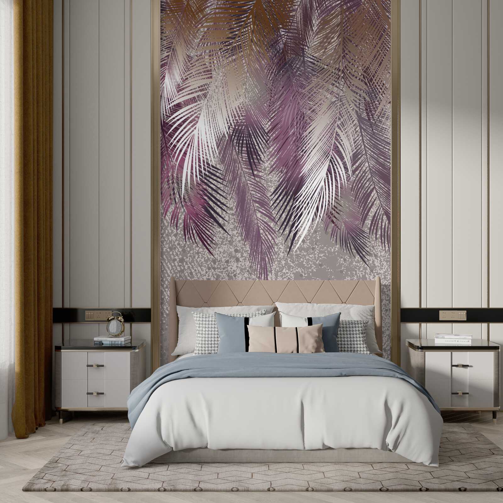 Fototapeta ťažké perie visí dole