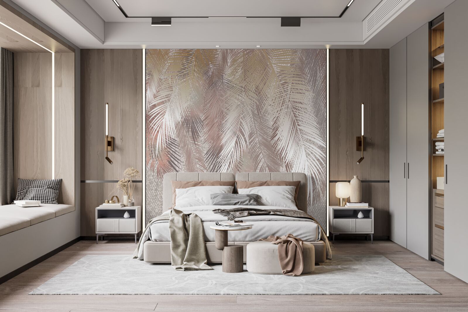 Fototapeta svieže chocholy sa usilujú o vlhkosť