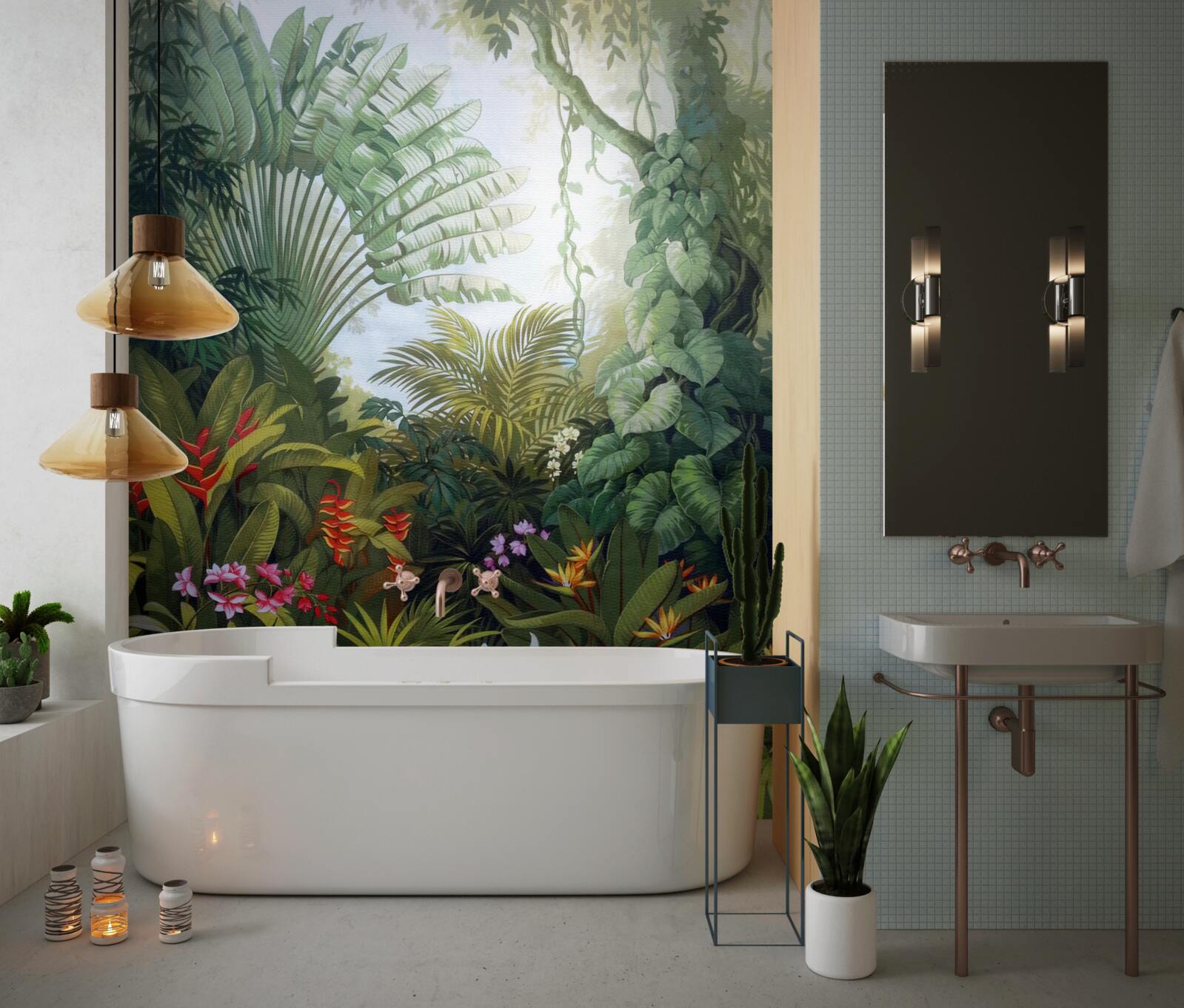 Fototapeta fascinujúce a tajomné dažďové pralesy