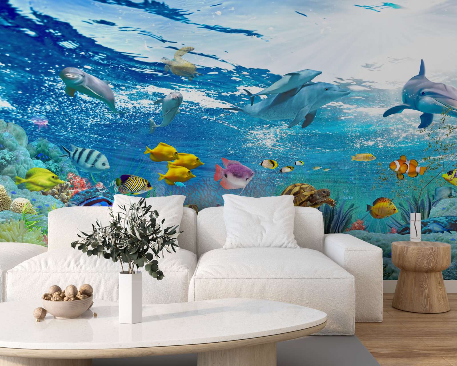 Fototapeta Svet pod vodou v hĺbke