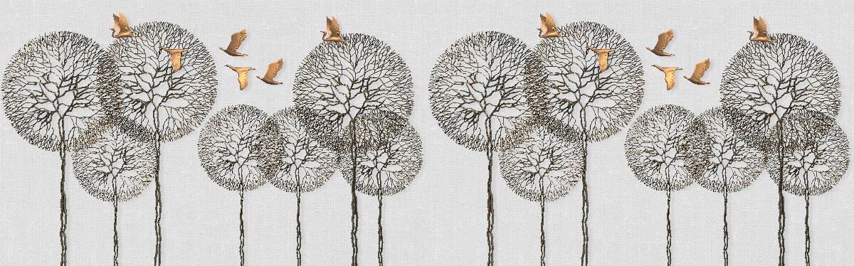 Fototapeta motýle a púpavy