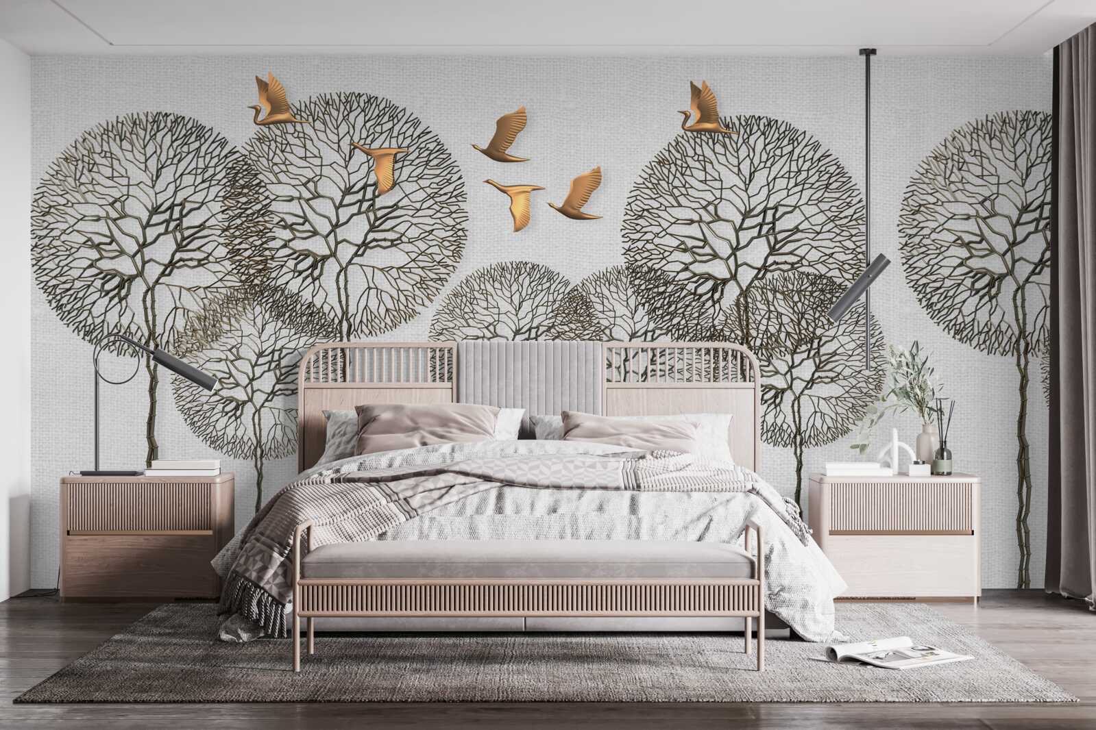 Fototapeta motýle a púpavy