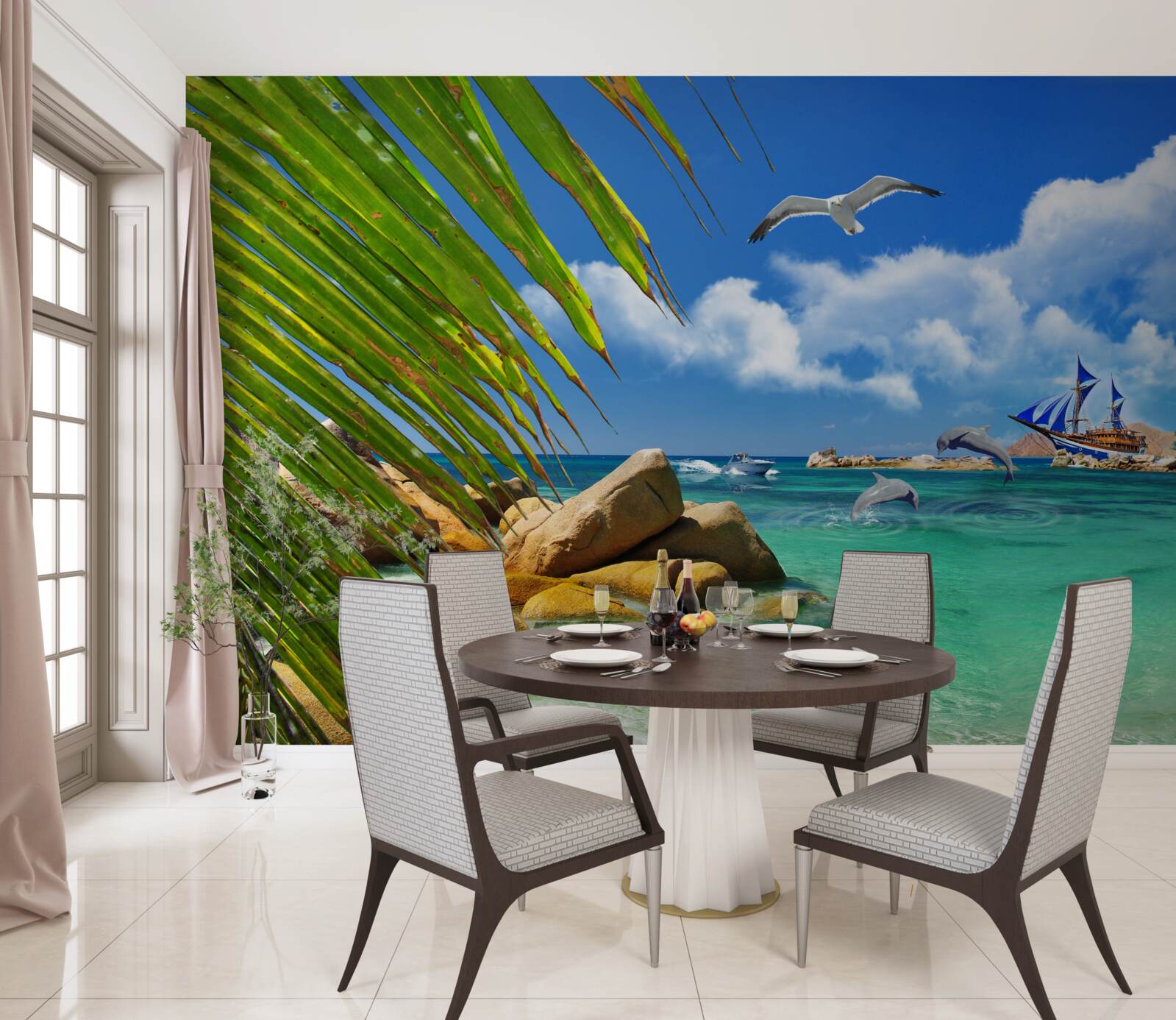 Fototapeta oceánske a tropické oblasti