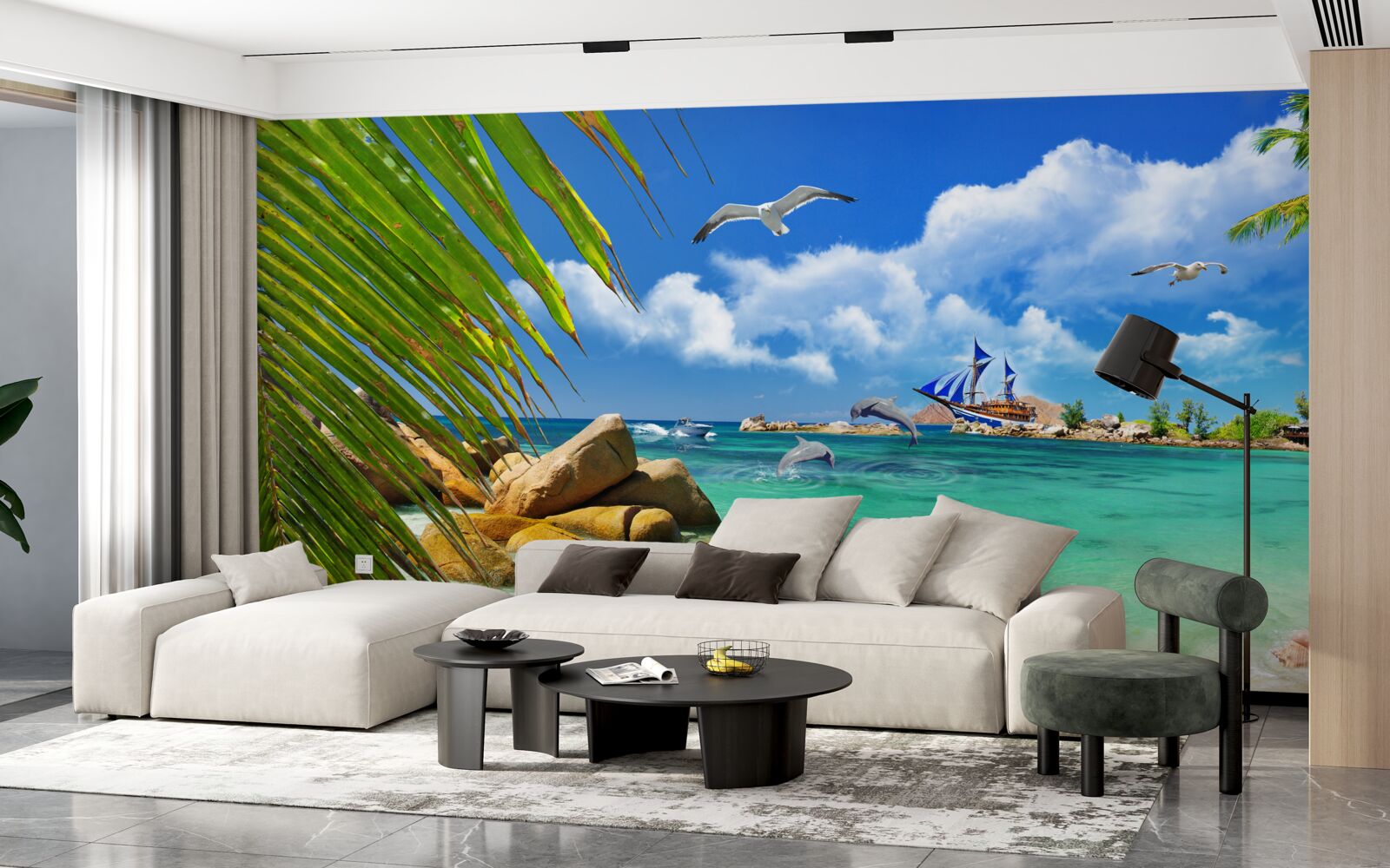 Fototapeta oceánske a tropické oblasti