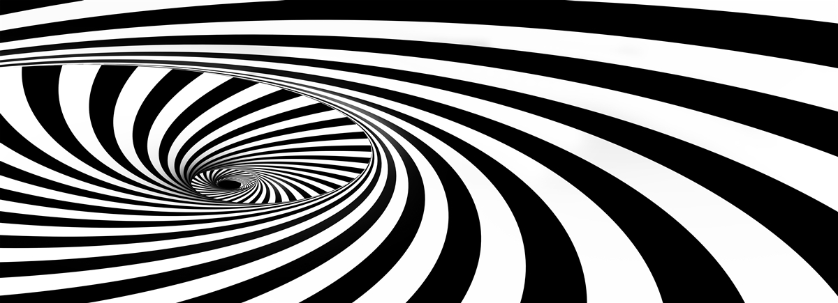 Fototapeta vír absorbuje pásiky bielej a čiernej farby