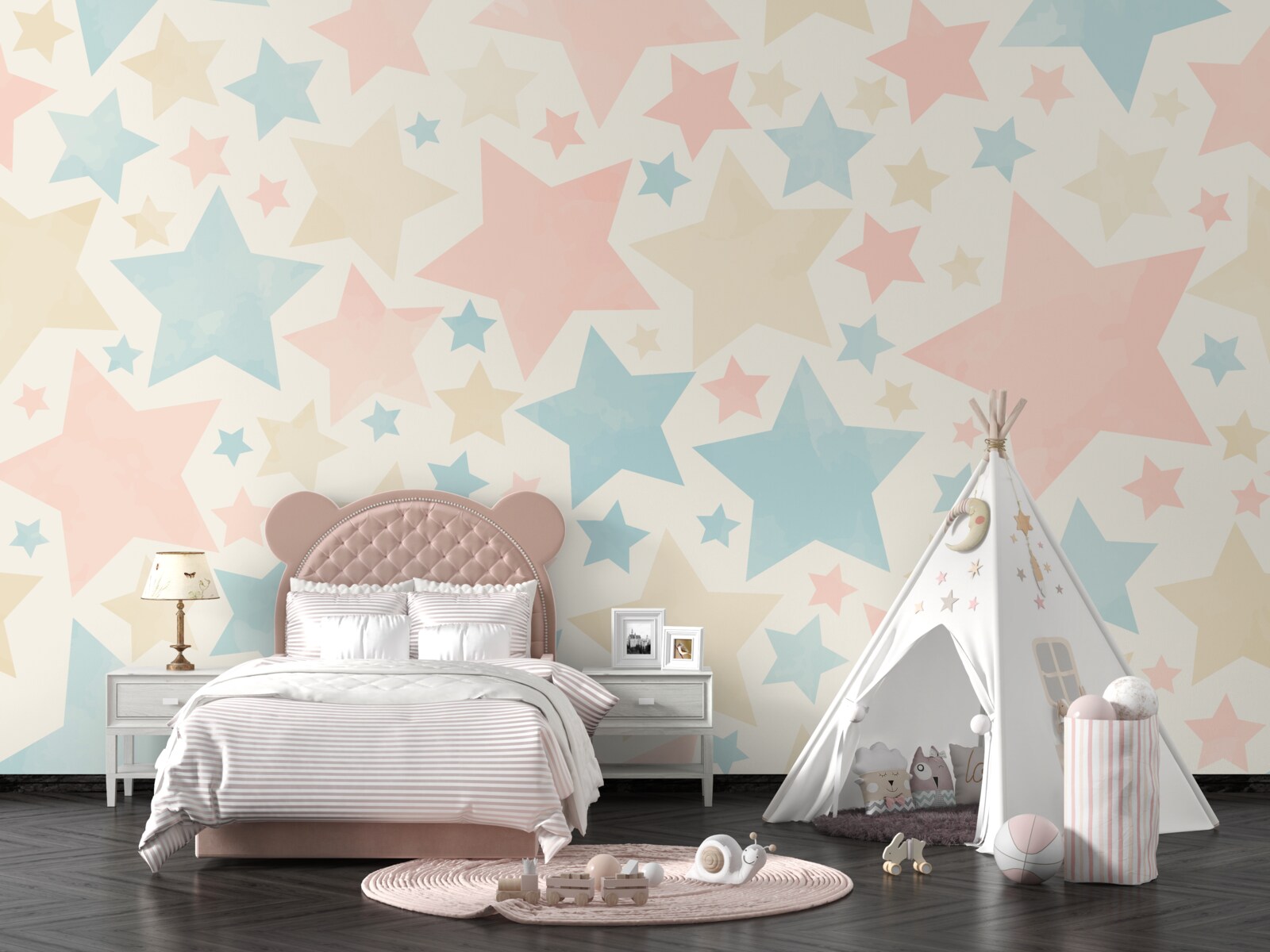 Fototapeta hviezdy všetkých farieb