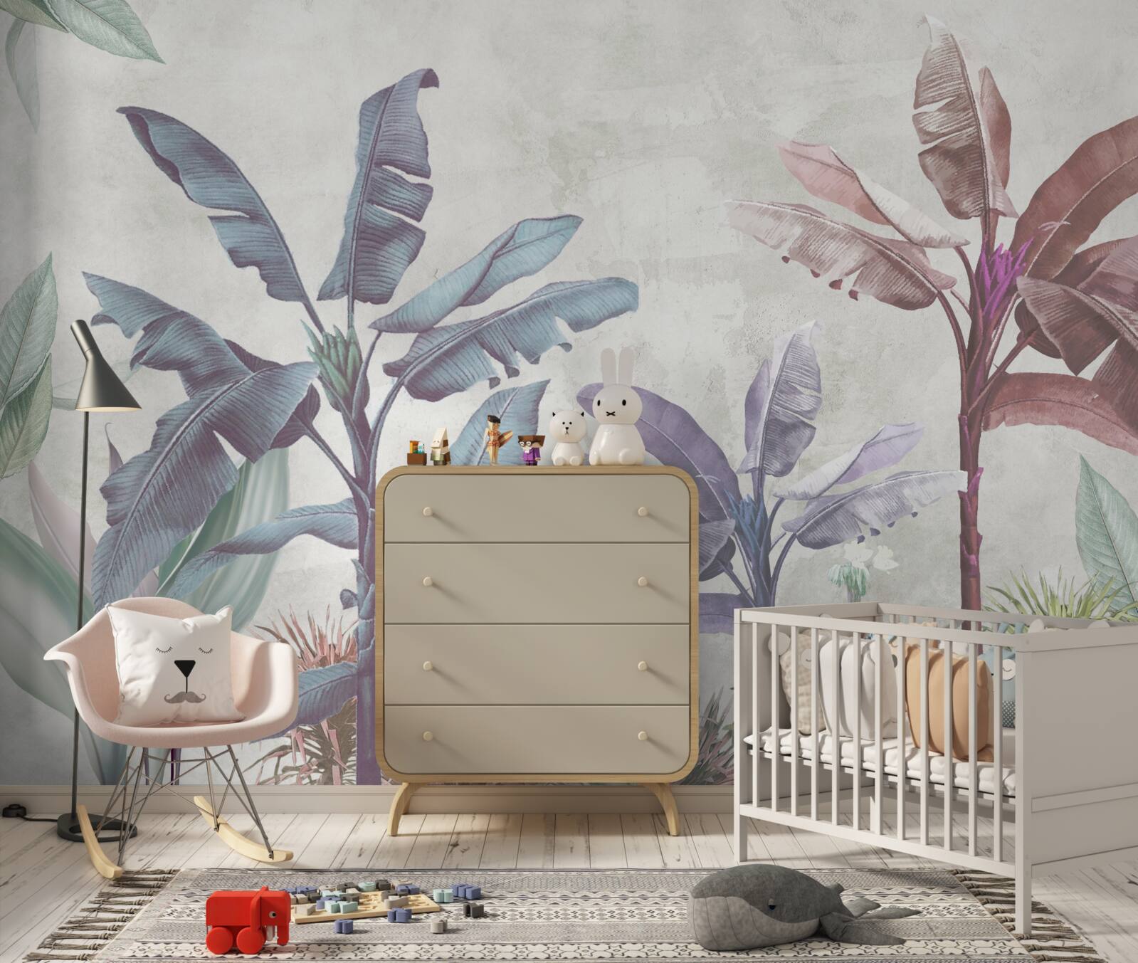 Fototapeta palmy vo všetkých farbách