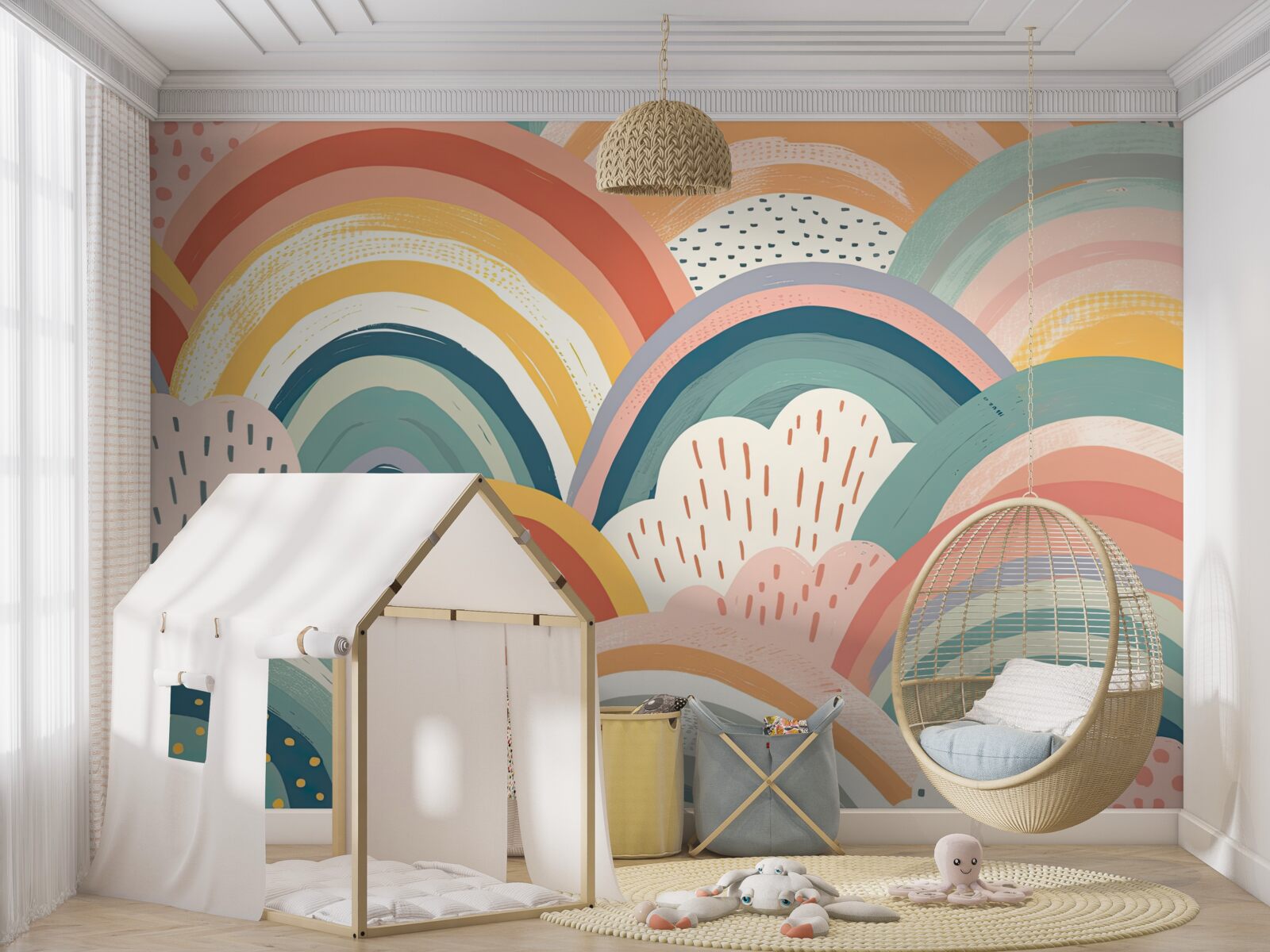 Fototapeta dúhy všetkých farieb