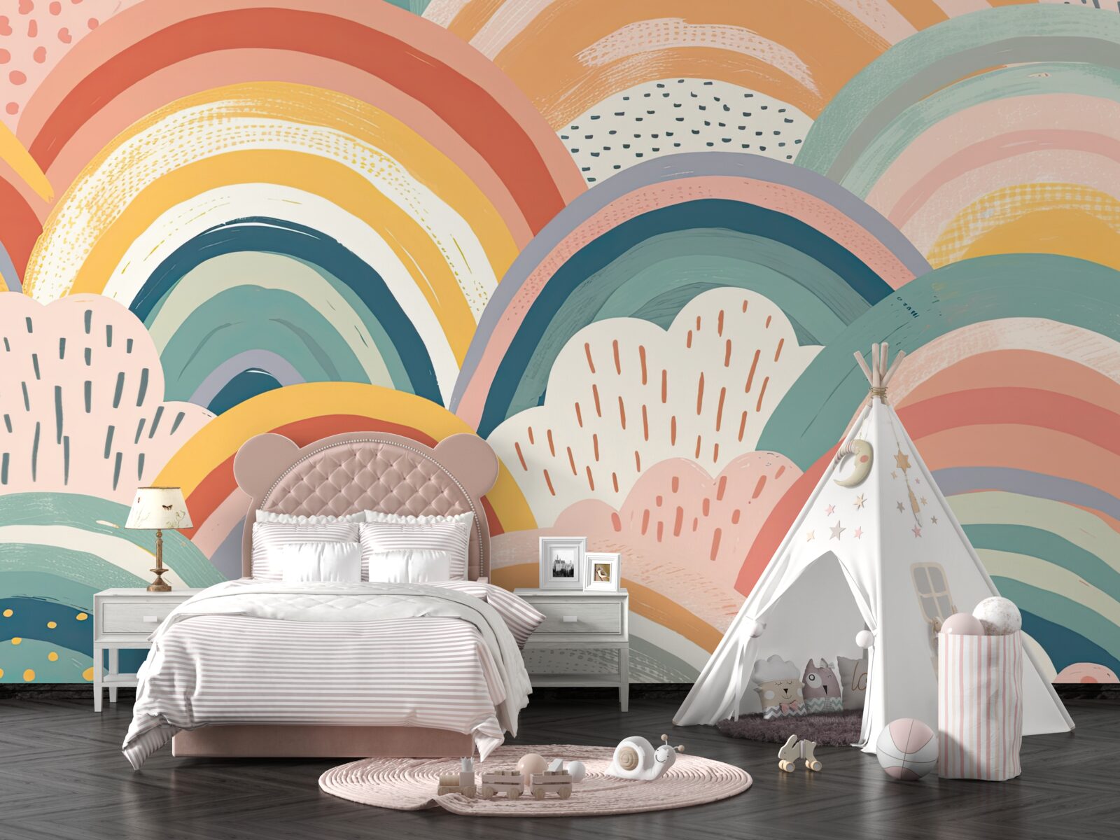 Fototapeta dúhy všetkých farieb