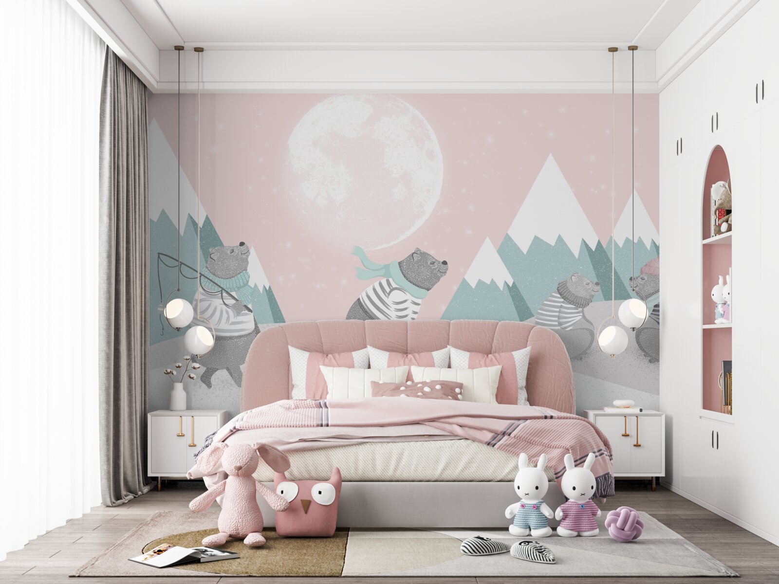 Fototapeta horské medvede