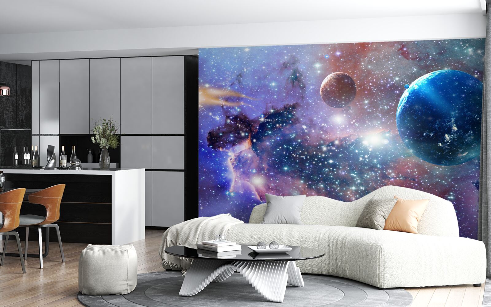 Fototapeta svetlý vesmír