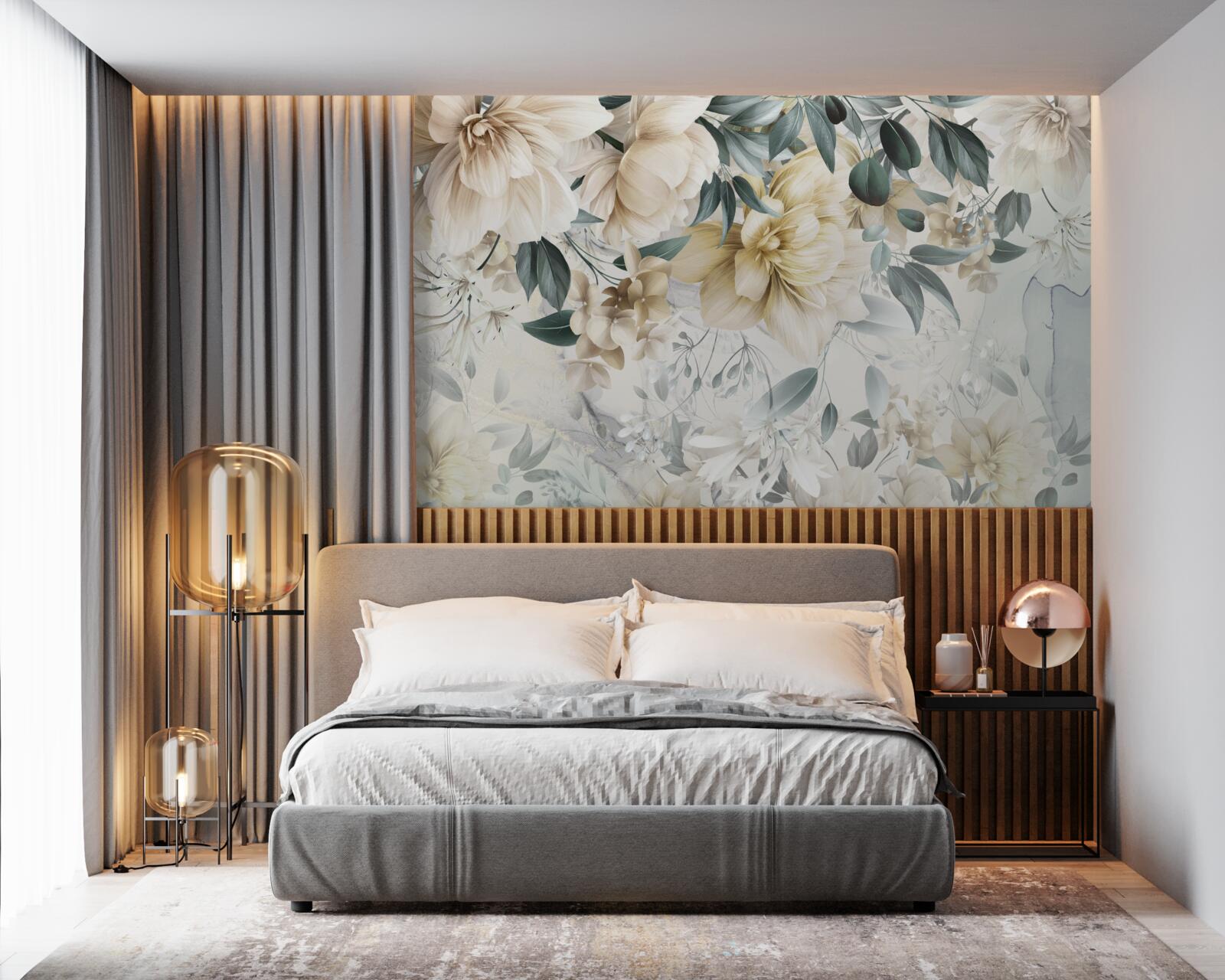 Fototapeta kvety v jemných odtieňoch