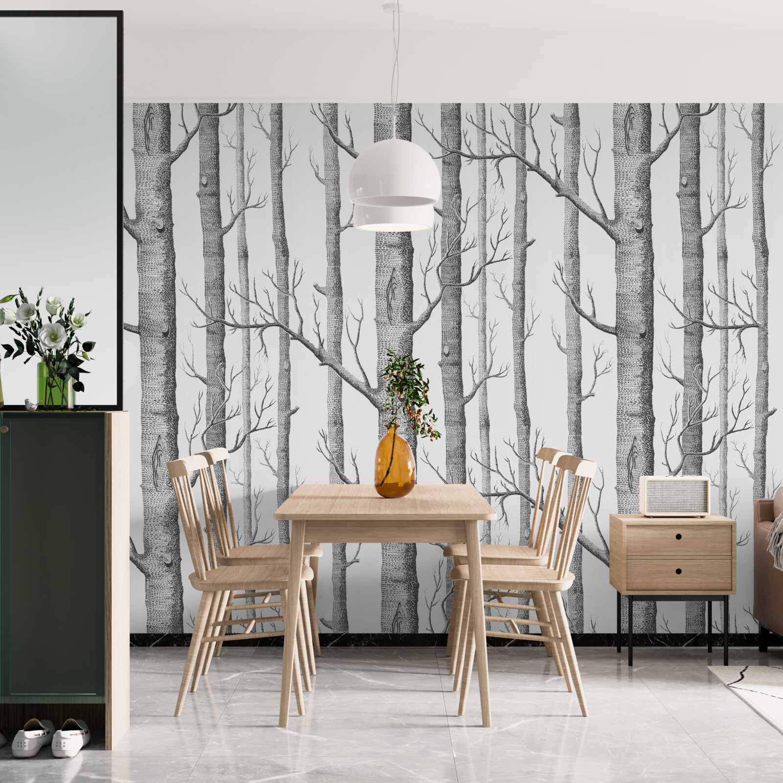 Fototapeta stromy bez listov