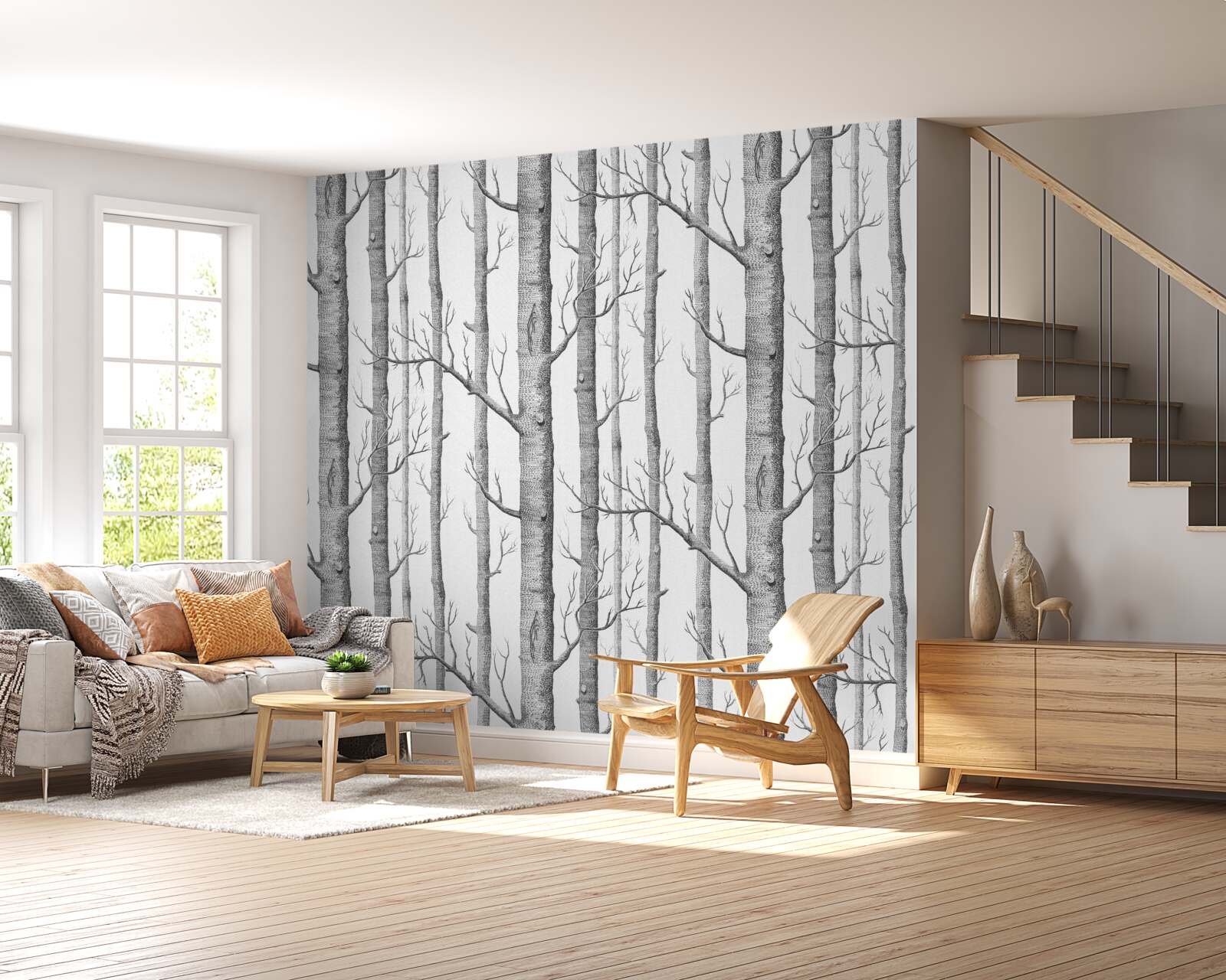 Fototapeta stromy bez listov