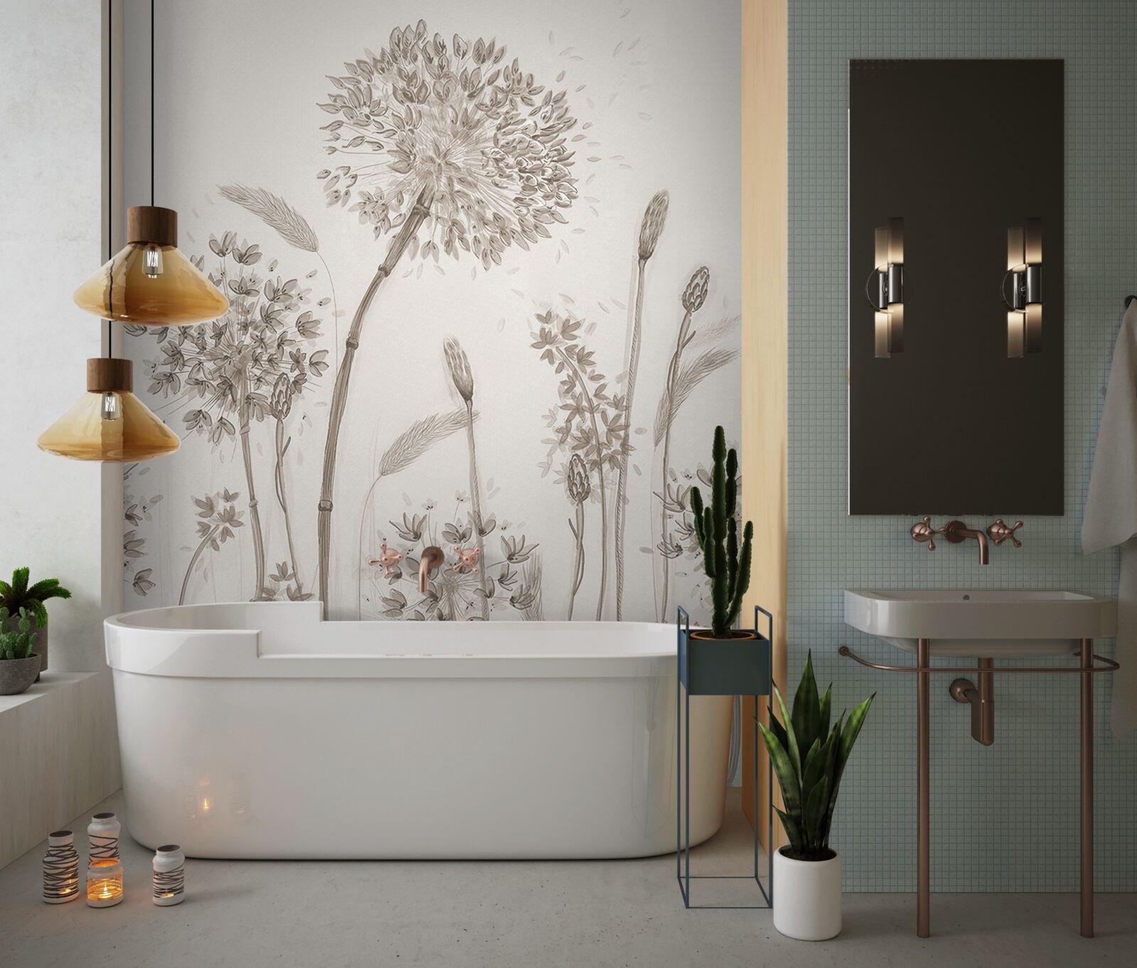 Fototapeta jedinečná flóra