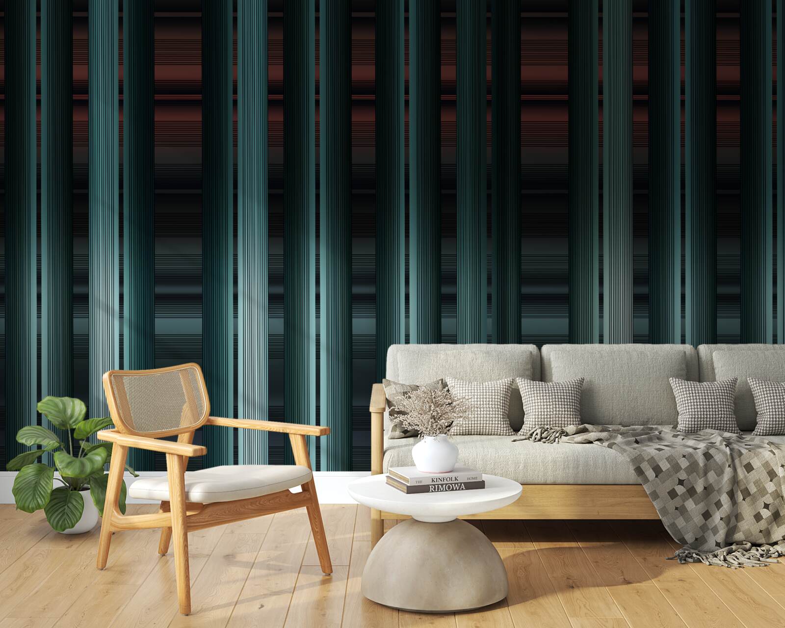 Fototapeta zvislé pruhy nekonečného vektorového typu