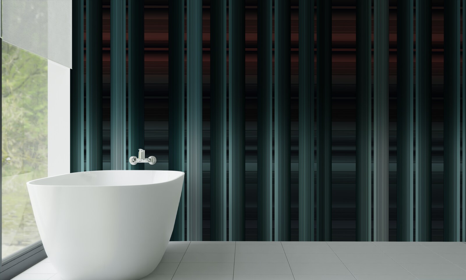 Fototapeta zvislé pruhy nekonečného vektorového typu