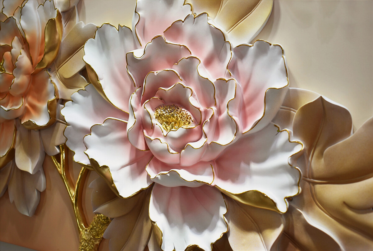 Fototapeta lotosový púčik sa otvoril v celej svojej kráse