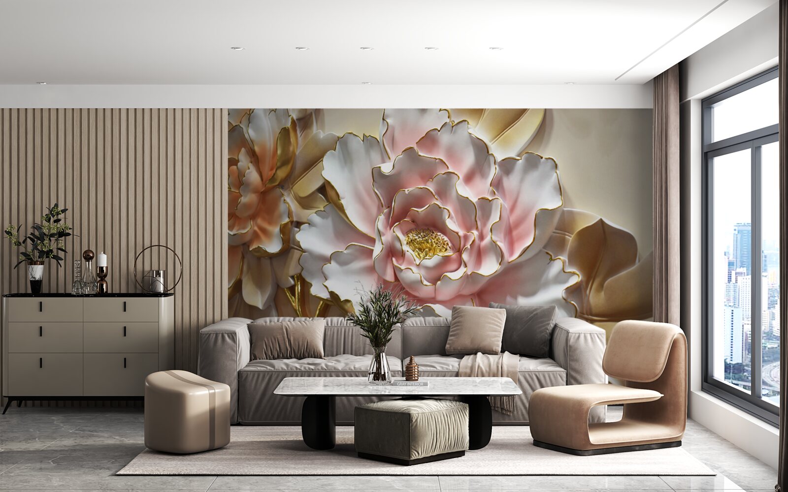 Fototapeta lotosový púčik sa otvoril v celej svojej kráse