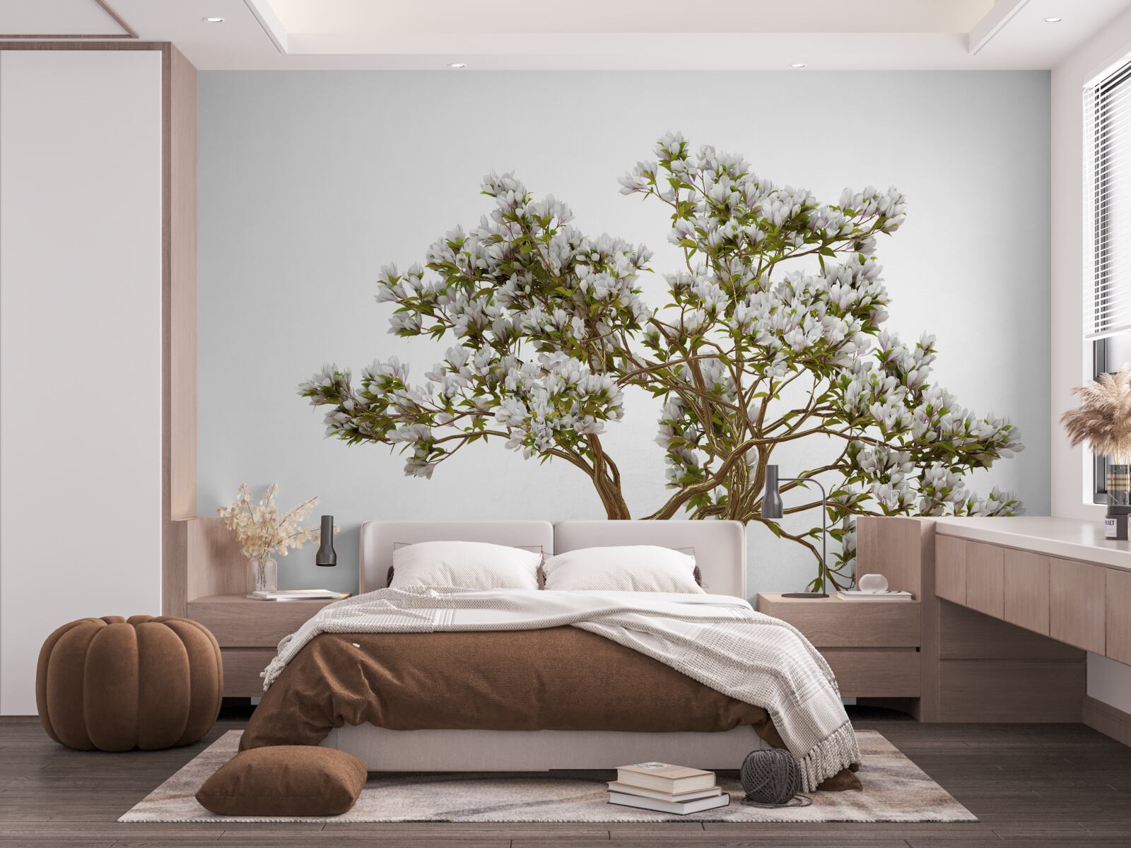 Fototapeta osamelý bonsaj má pôvabnú krásu