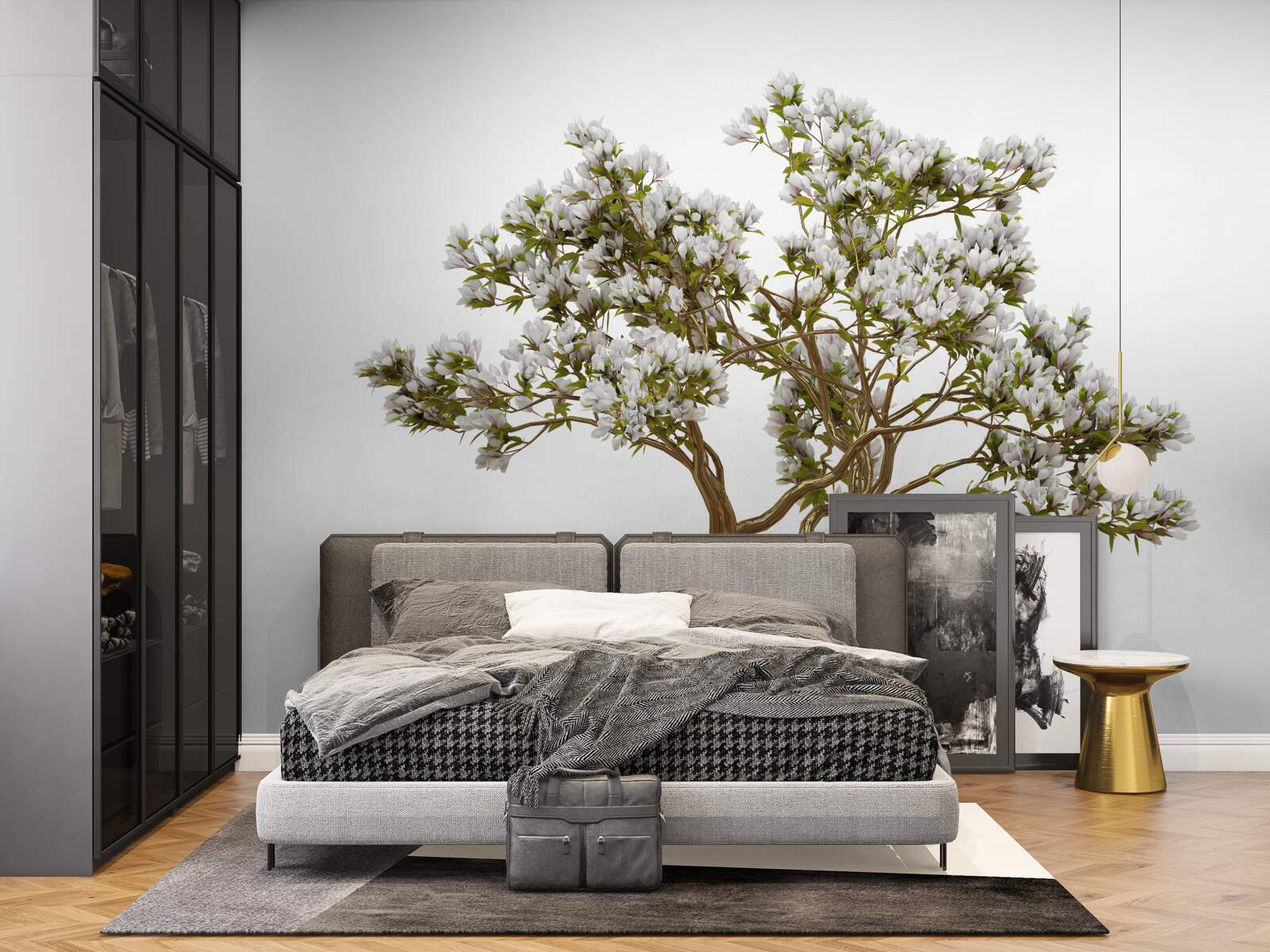 Fototapeta osamelý bonsaj má pôvabnú krásu