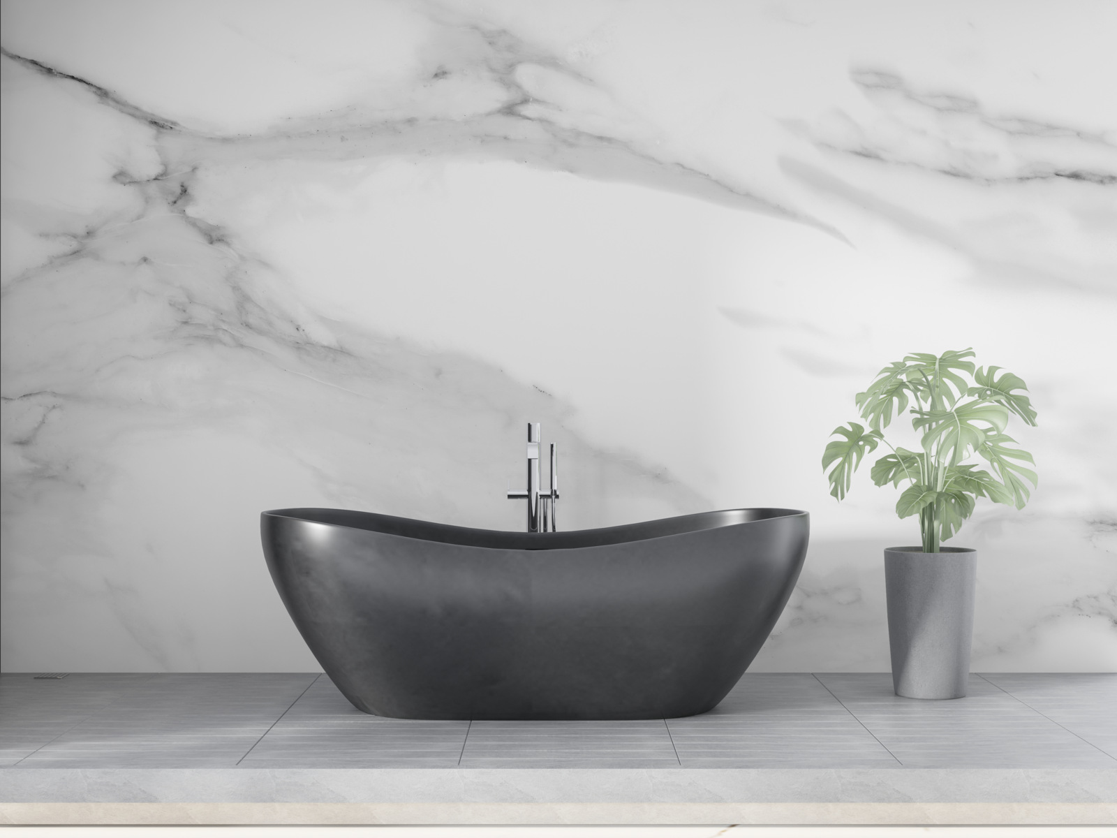 Fototapeta sivobiely pár