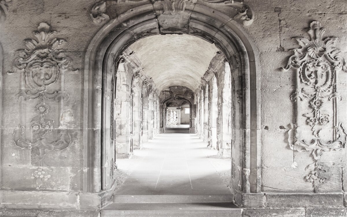 Fototapeta nekonečné hladké klenuté kamenné útvary