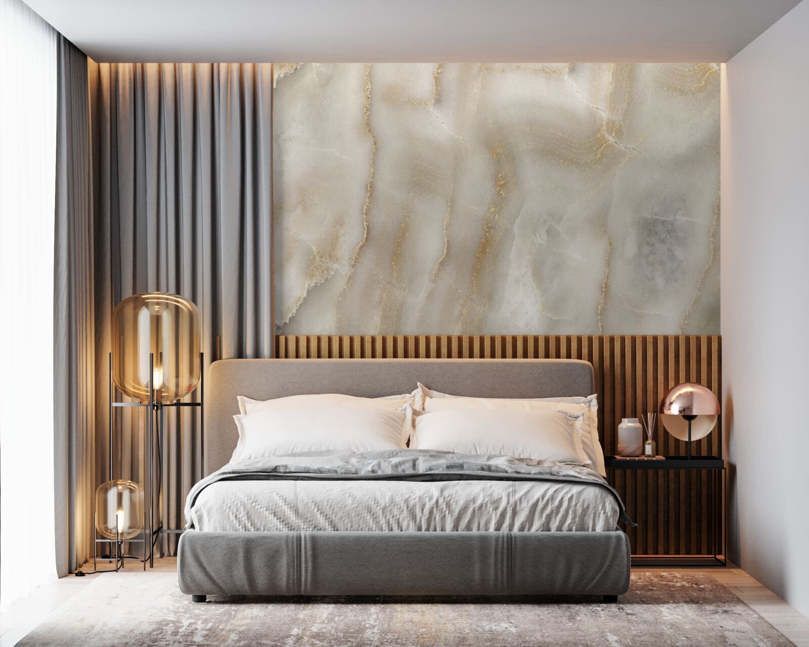 Fototapeta svetlohnedý kremeň