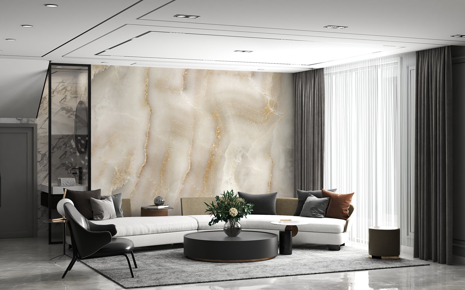 Fototapeta svetlohnedý kremeň