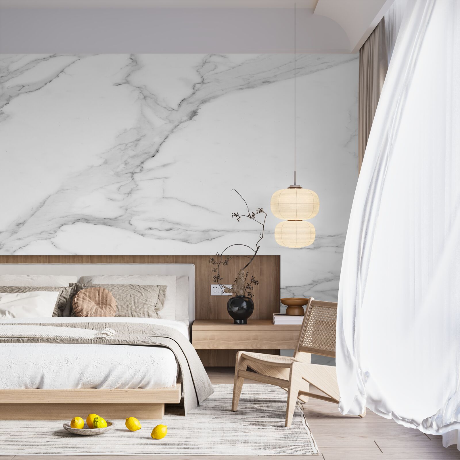 Fototapeta zobrazenie oblakov na vodnej hladine