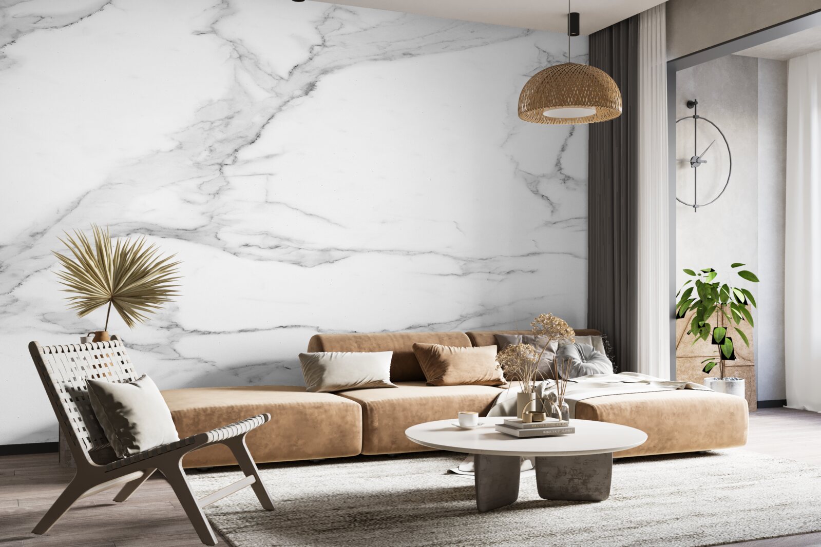 Fototapeta zobrazenie oblakov na vodnej hladine