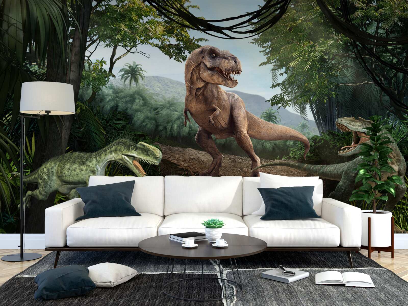 Fototapeta obdobie dinosaurov v trópoch