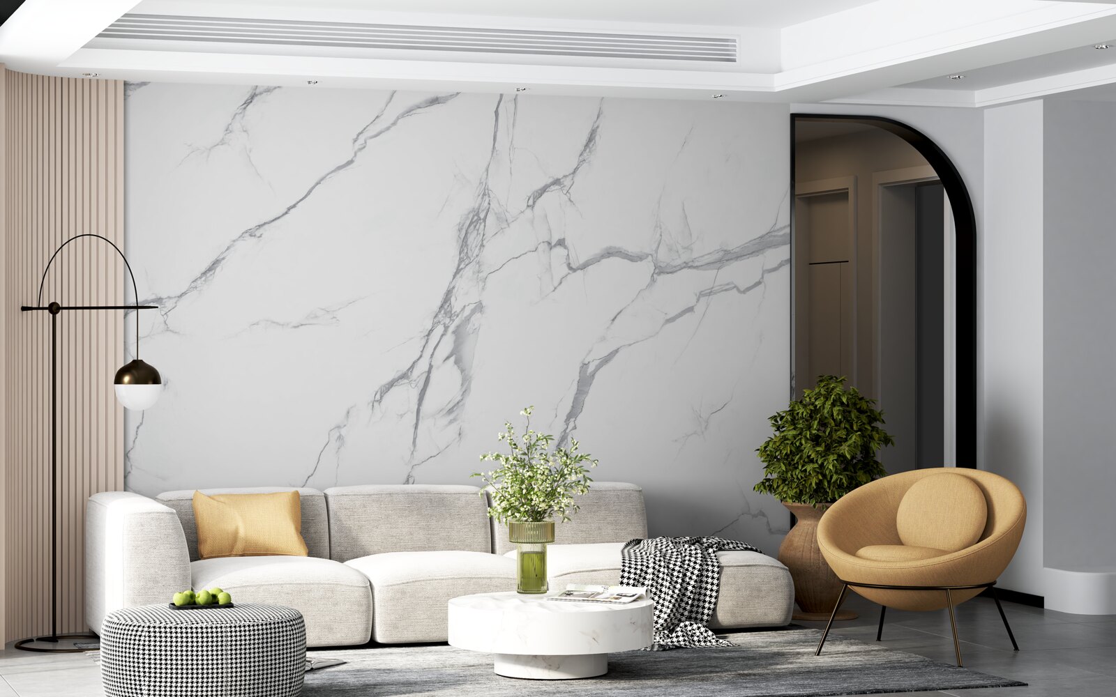 Fototapeta silná búrka na ľahkých oblakoch