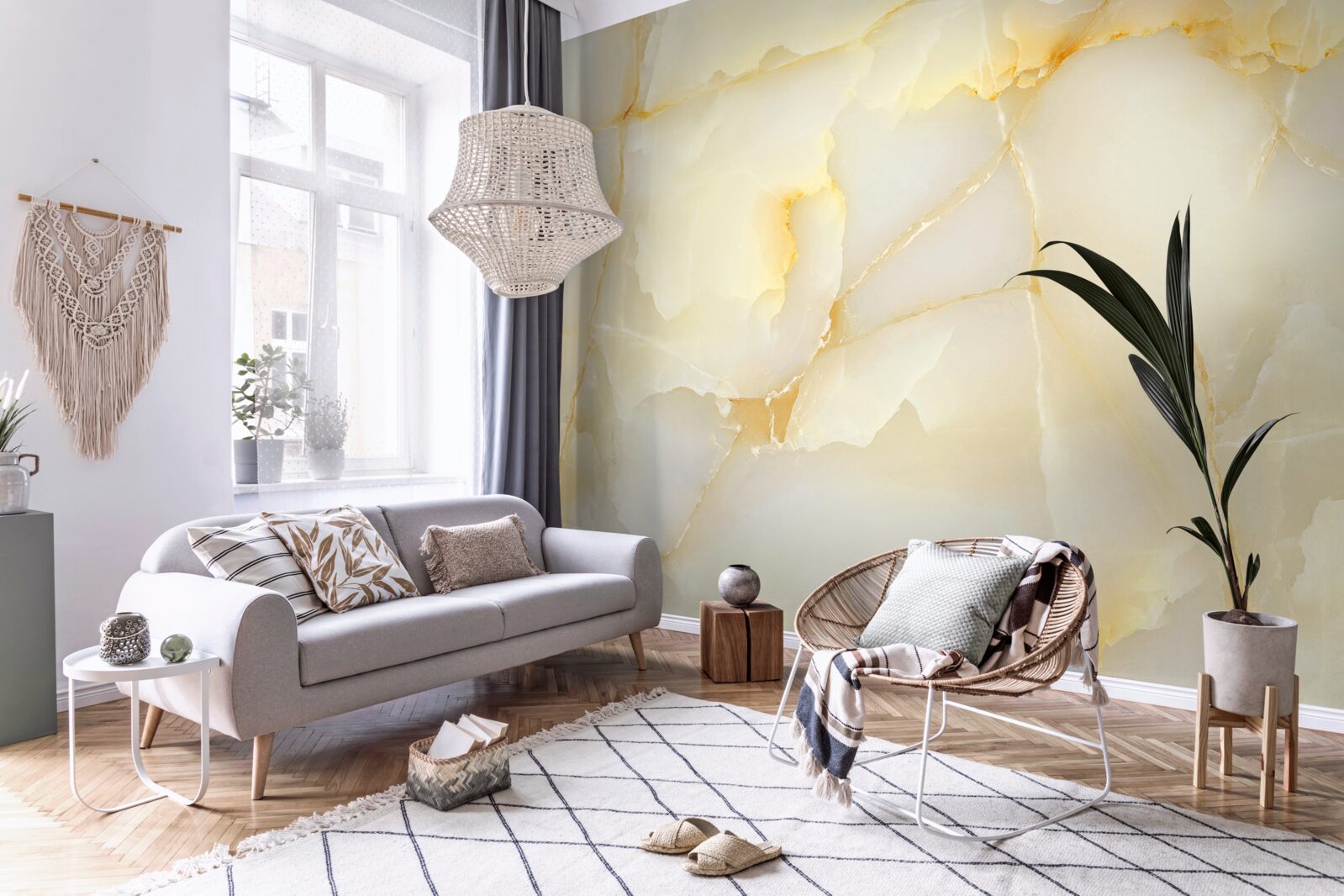 Fototapeta jemný mramor so zlatým odtieňom