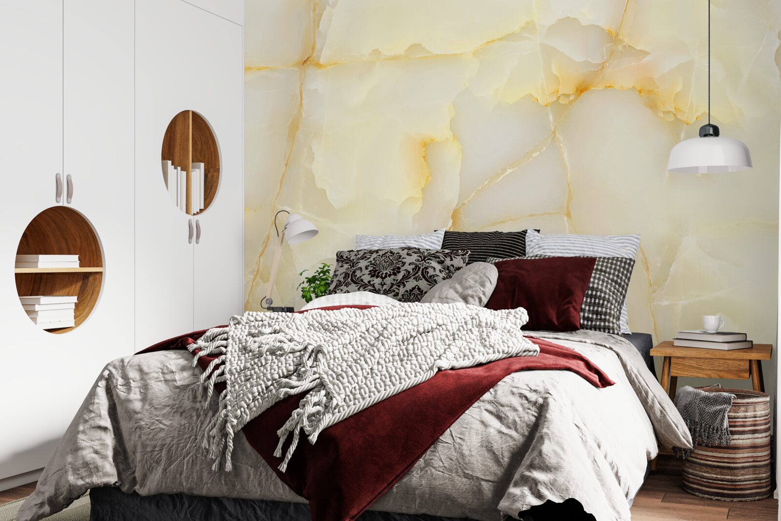 Fototapeta jemný mramor so zlatým odtieňom