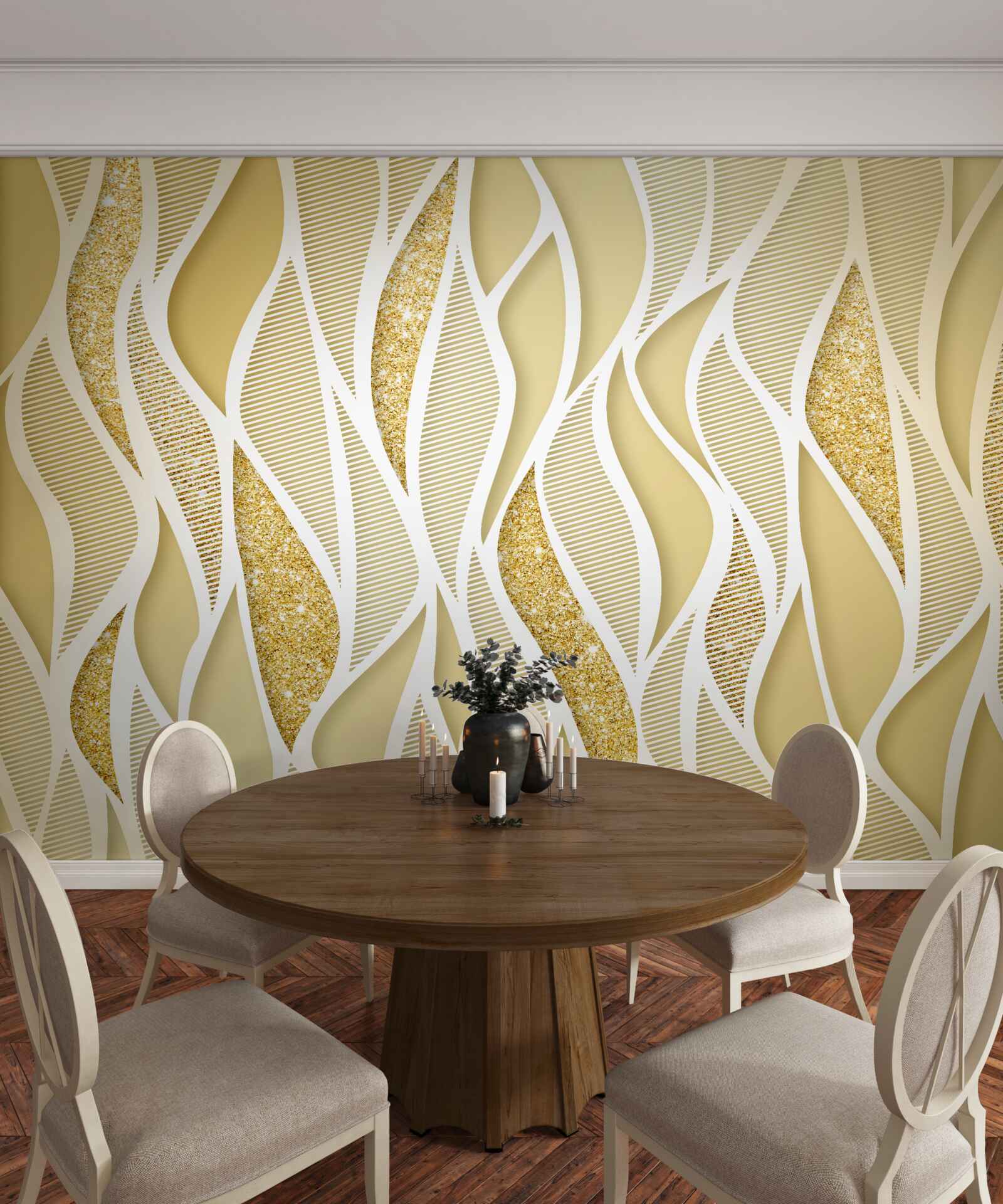 Fototapeta abstraktné jesenné lístie