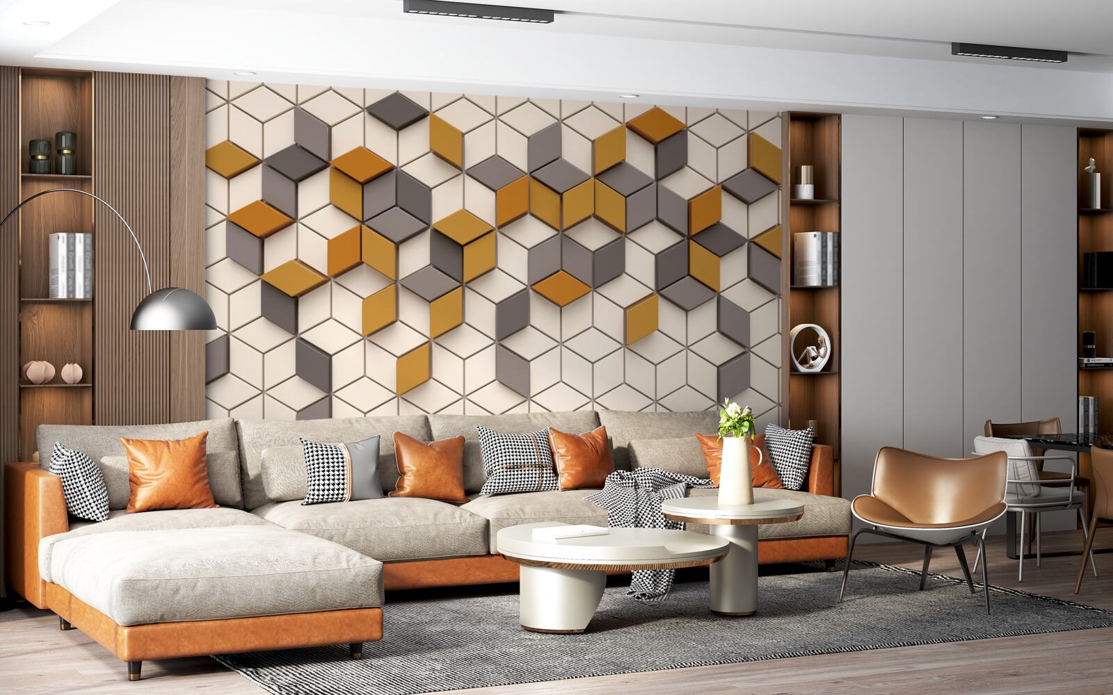 Fototapeta bloky s rôznymi okrajmi