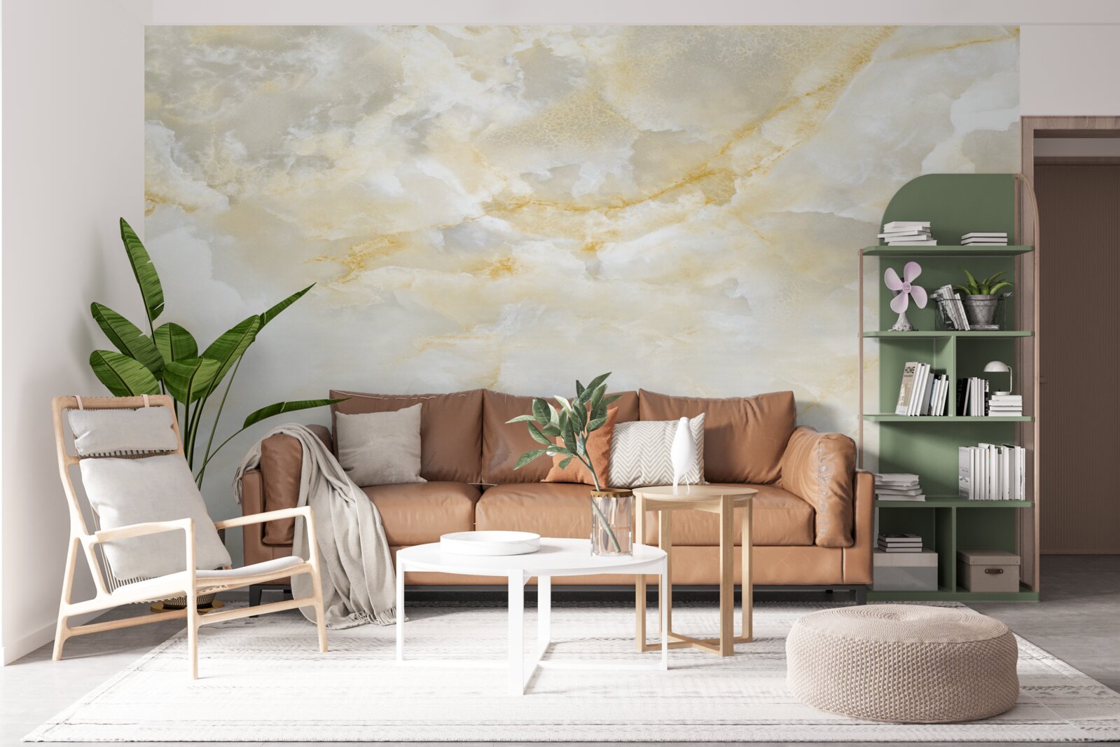 Fototapeta oblaky naplnené dažďom na úsvite svetla