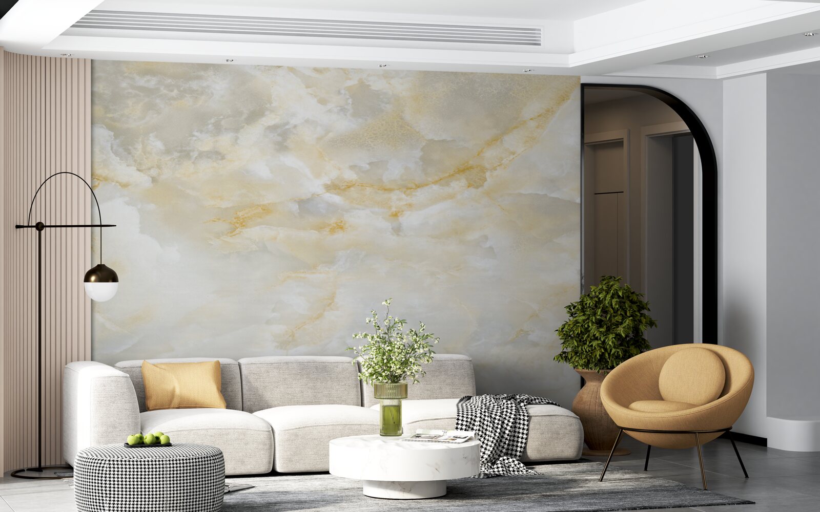 Fototapeta oblaky naplnené dažďom na úsvite svetla