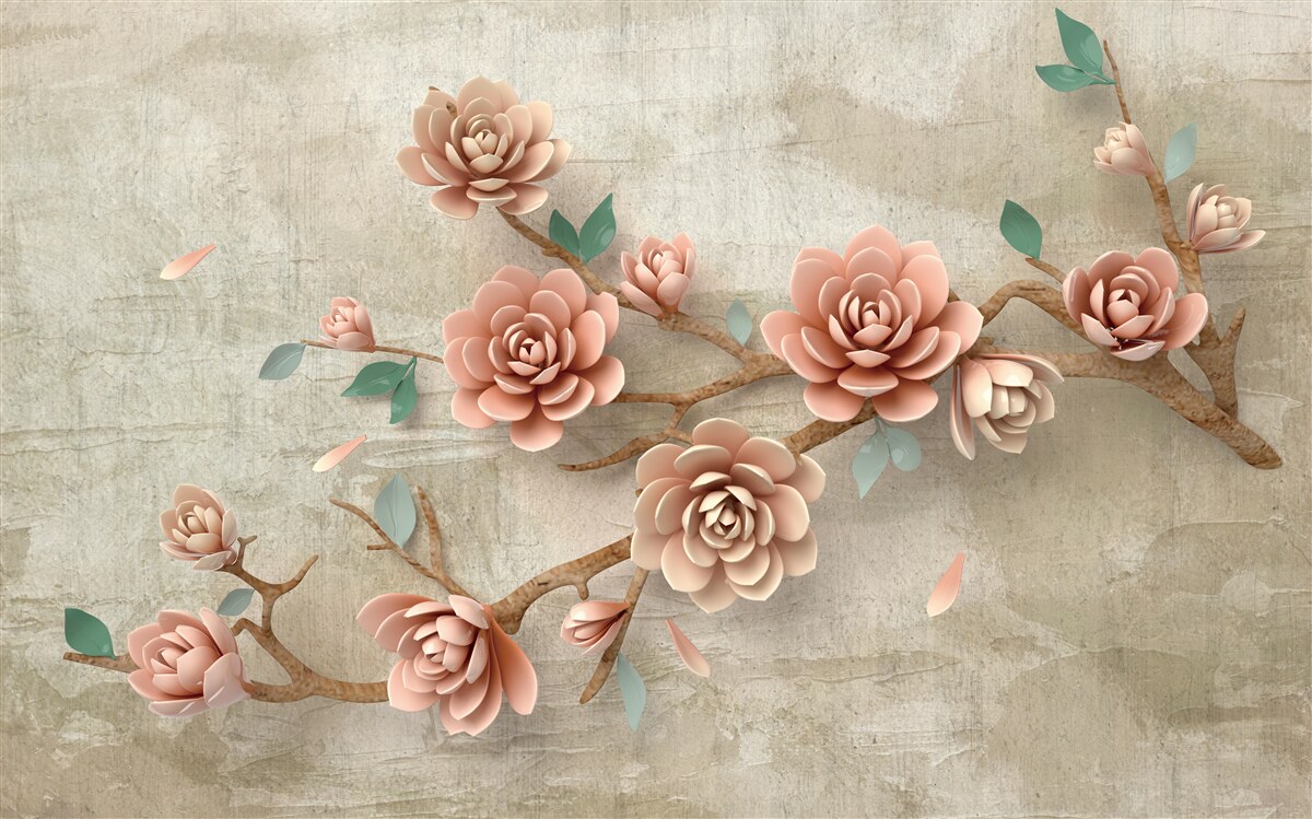 Fototapeta keď prší, na konároch sa objavia hnedé púčiky