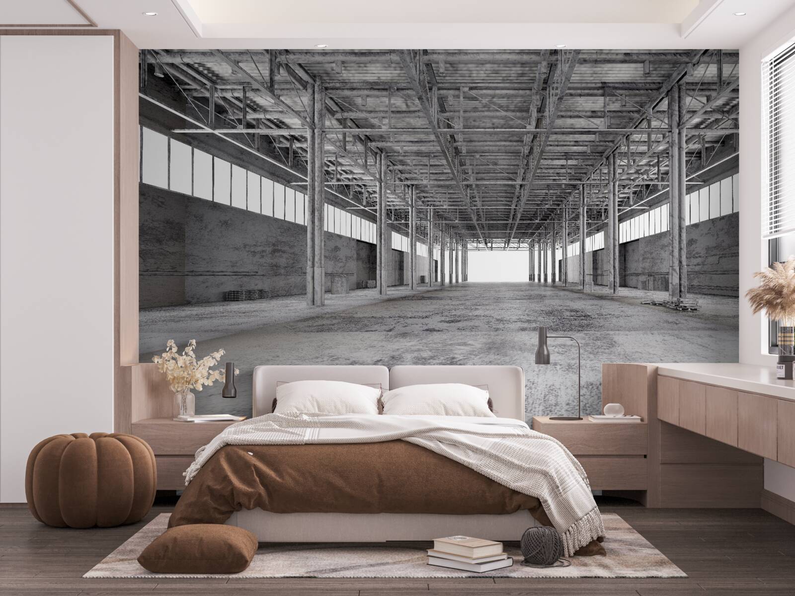 Fototapeta čiernobiele štúdio je prázdne