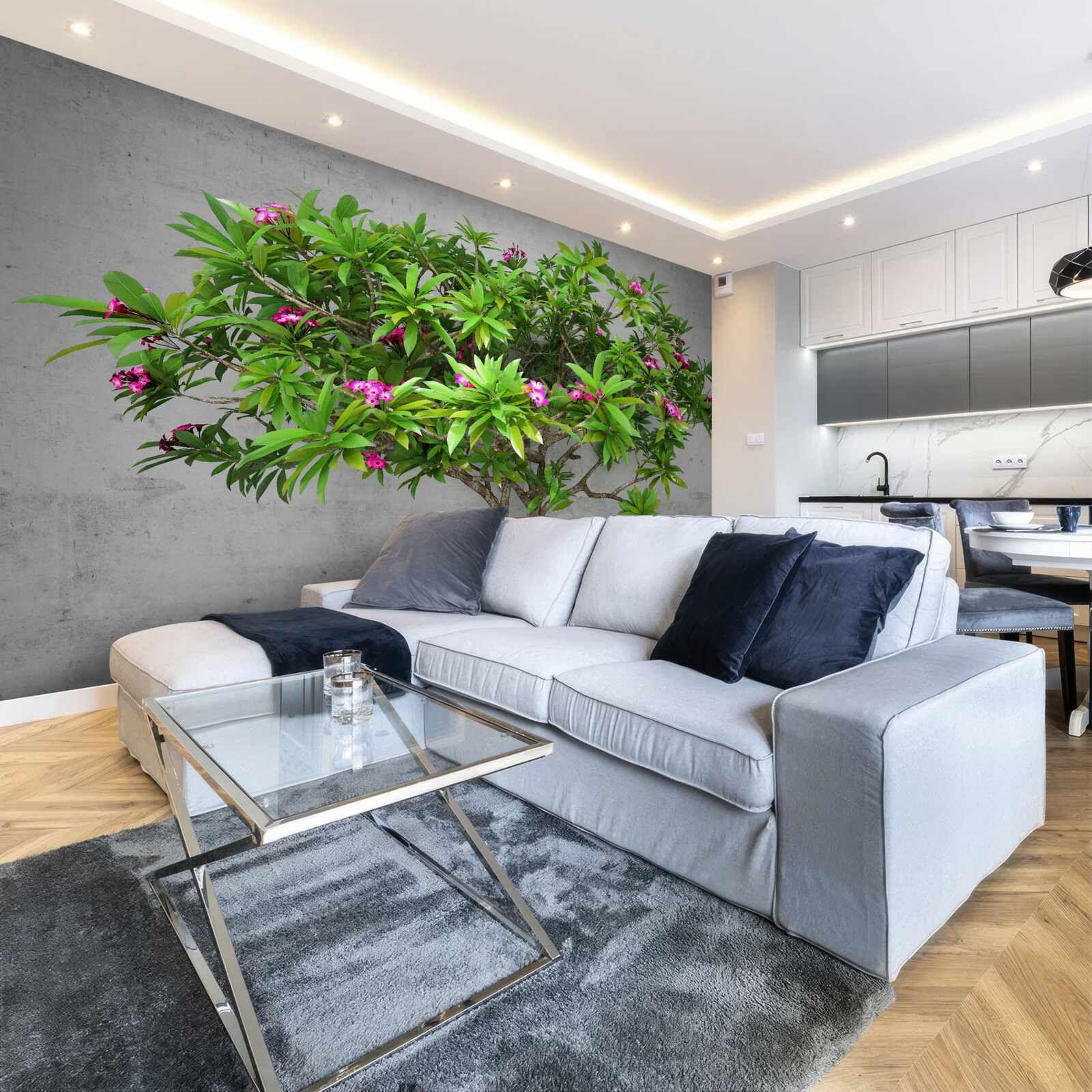 Fototapeta záblesk zelene na listnatom strome